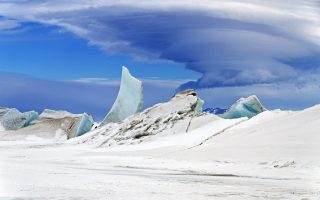 Wonders in the Antarctic Sea and Sky
