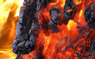 fire hot campfire burning